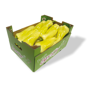 Caja de pimientos de Almería