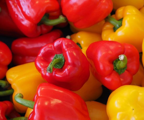 Hortalizas de Almería - Pimientos rojos y amarillos